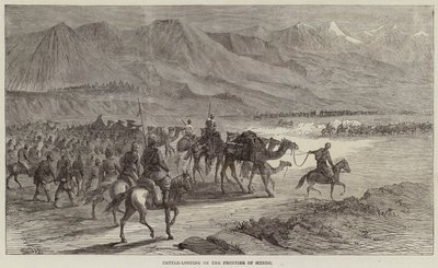 Robo de ganado en la frontera de Scinde de Joseph Austin Benwell
